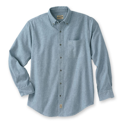 WearGuard® long-sleeve chambray work shirt