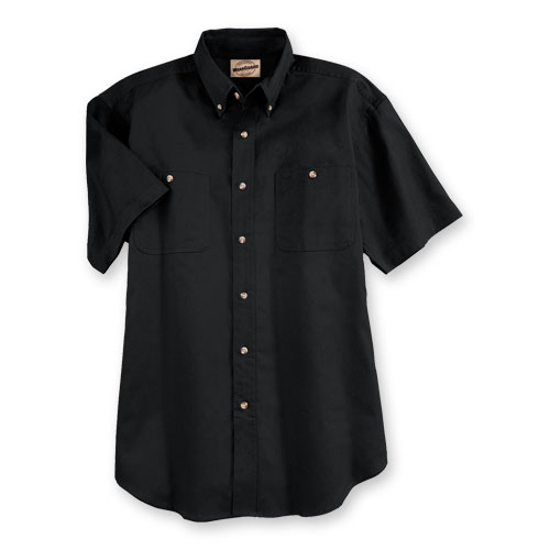 WearGuard® Short-Sleeve 100% Cotton Twill Shirt